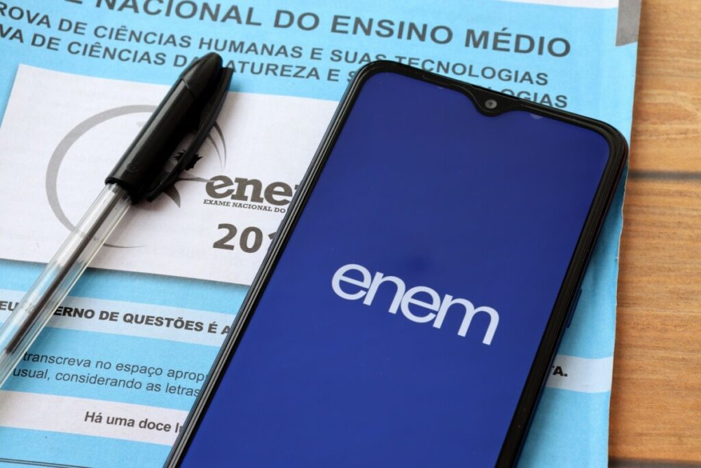 Estudantes já podem consultar locais de prova do Enem 2025