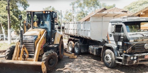 Asfaltamento da Rua Borges do Canto inicia pacote de obras em 13 vias de Cruz Alta