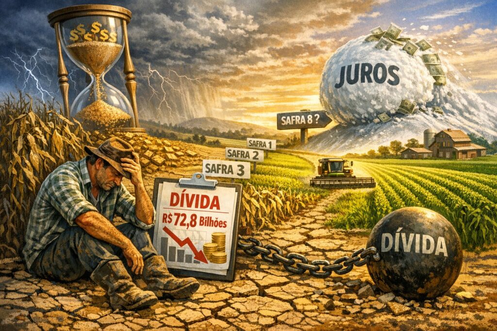A Conta Não Fecha: Dívida do Agro no RS Exige de 3 a 8 Safras “Perfeitas” para ser Quitada