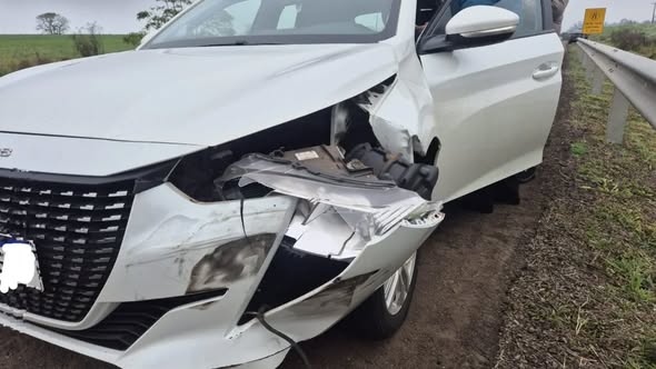 Neblina provoca acidente envolvendo três veículos na BR-285 entre Carazinho e Passo Fundo