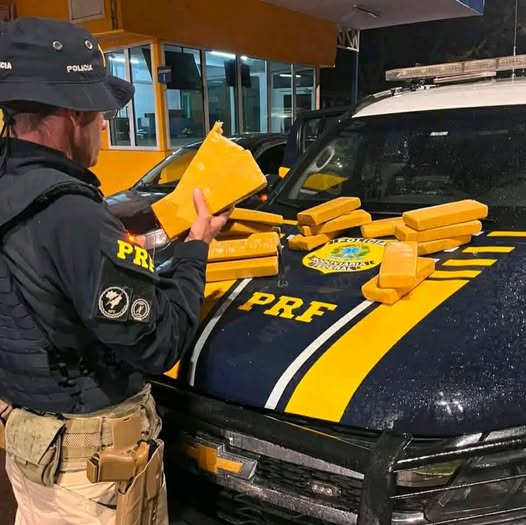 Jovem de Ijuí é preso com quase 15 quilos de maconha escondidos em carro na BR-158, em Santa Maria