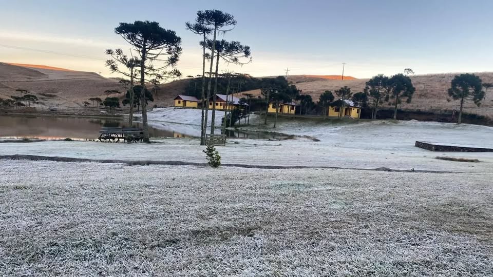 Rio Grande do Sul completa cinco dias seguidos com temperaturas abaixo de zero; Soledade registra mínima negativa
