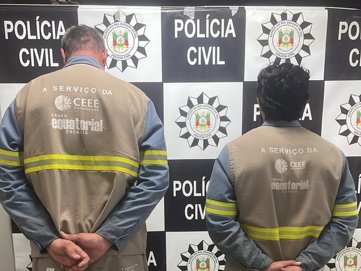 Funcionários de empresa terceirizada são presos por furto de cabos de energia em Porto Alegre