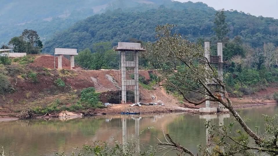 Daer nega paralisação das obras da ponte sobre o Rio Taquari e mantém entrega prevista para 2026