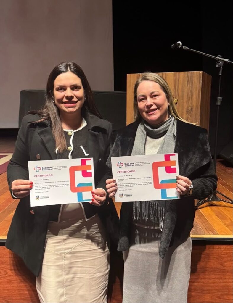 Cruz Alta conquista certificação da Rede Bem Cuidar RS para duas equipes de saúde e amplia programa no município