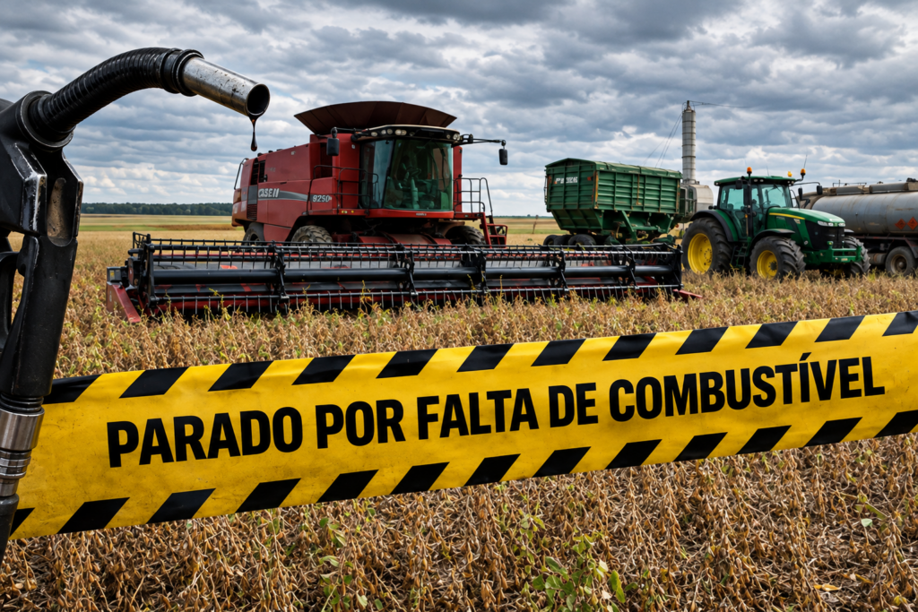 Crise no fornecimento de diesel preocupa produtores e ameaça plantio da safra de verão no RS