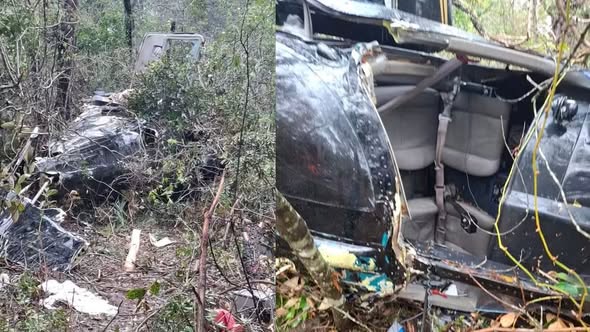 Bombeiros acham helicóptero e confirmam mortes de Rick Sollo e mais quatro pessoas