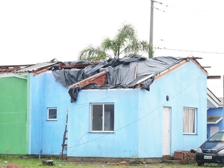 Nova Santa Rita decreta Situação de Emergência após temporal com ventos acima de 100 km/h