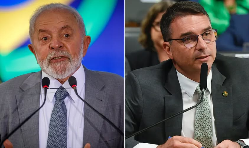 AtlasIntel aponta empate técnico entre Flávio Bolsonaro e Lula no segundo turno no Rio de Janeiro