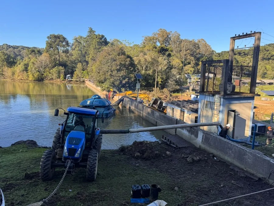 Barragem em São Marcos apresenta redução no nível da água e pode deixar situação de emergência nesta sexta-feira