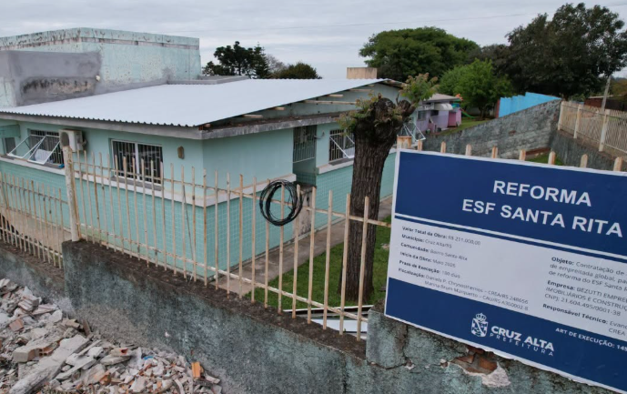 ESFs de Cruz Alta passam por reformas com investimento superior a R$ 760 mil