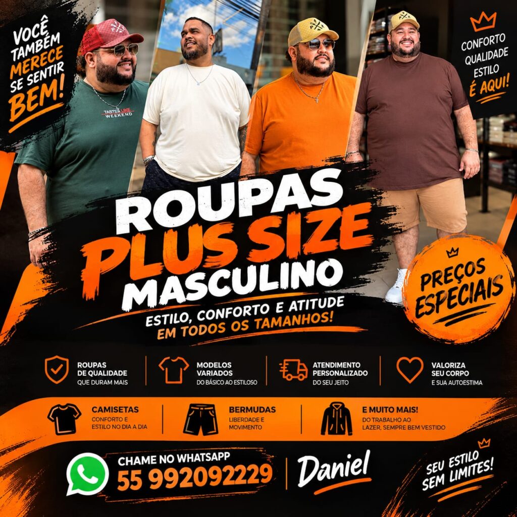 💪 Estilo, conforto e autenticidade, do seu jeito!