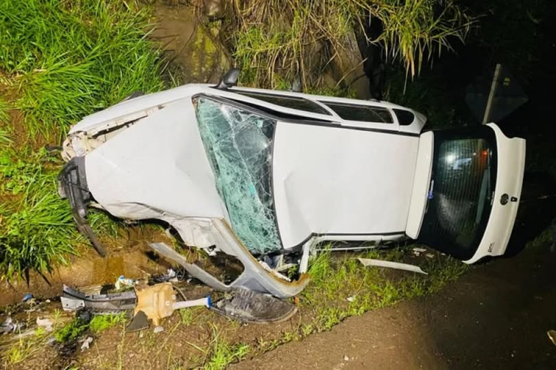 Mulher morre após acidente envolvendo três veículos na BR-386, em Frederico Westphalen