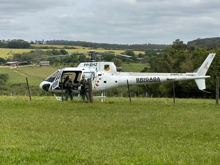Helicóptero e dezenas de policiais reforçam buscas por suspeitos após PM ser baleado em Eldorado do Sul
