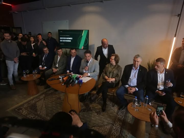 Zucco anuncia novos secretários e confirma Guilherme Pasin como líder do governo na Assembleia Legislativa