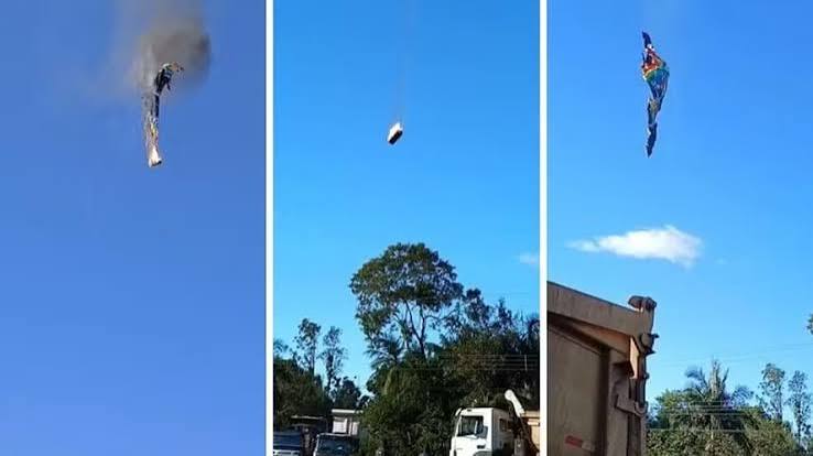 Piloto de balão que caiu em Santa Catarina e matou oito pessoas é denunciado pelo Ministério Público